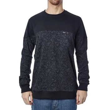 Pánská mikina Mikina Hurley SNAPPER CREW Black velikost M