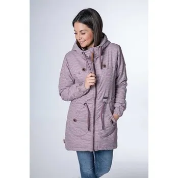 Bunda Alife and Kickin CHARLOTTE A Wine Stripes velikost XXL