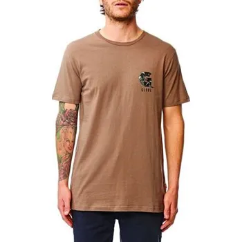 Tričko Globe HAZED TEE Walnut velikost XL
