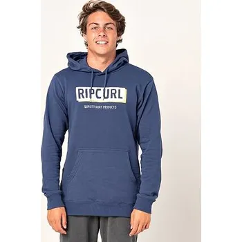Pánská mikina Mikina Rip Curl BOXED HOODED POP OVER Navy velikost M