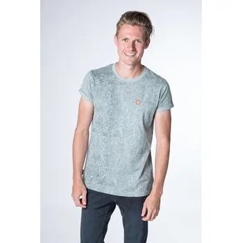 Pánské tričko Tričko Alife and Kickin NIC A Slategrey Aop velikost L