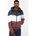 Mikina Alife and Kickin SIMONAK A Dark Cherry Melange velikost XXL