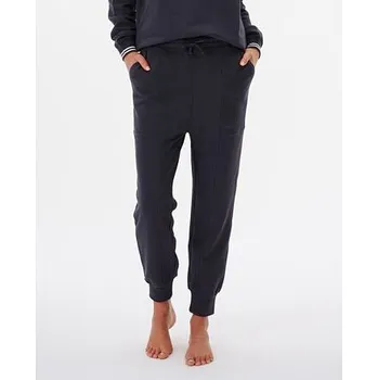 Tepláky Rip Curl SEEKER TRACKPANT Washed Black velikost M