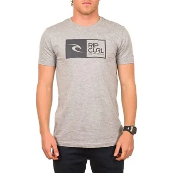 Pánské tričko Tričko Rip Curl RIPAWATU S/S TEE Cement Marle velikost L