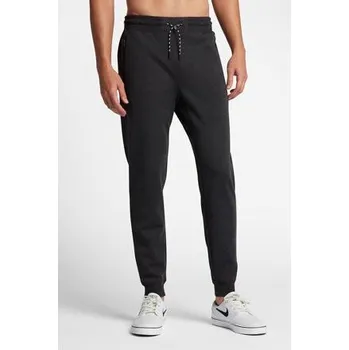 Kalhoty Hurley THERMA PROTECT PLUS JOGGER Black Htr velikost M