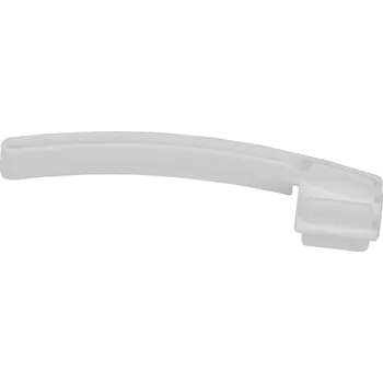 Příslušenství pro garnýž Dekodum Spojka krytu hliníkové stropní kolejnice SLIM 2v1 bílá