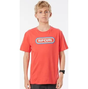 Chlapecké tričko Tričko Rip Curl HEY MUMA TEE Red velikost 12