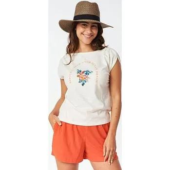 Pánské tričko Tričko Rip Curl ON THE COAST CLOCHE TEE Bone velikost L