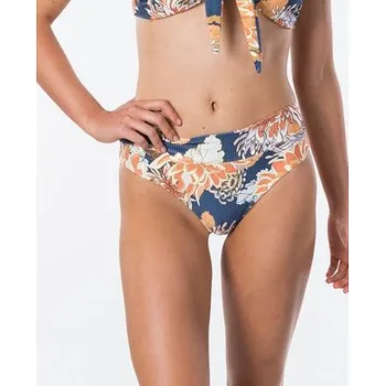Dámské plavky Plavky Rip Curl SUNSETTERS FLORAL HI CHKY Dark Blue velikost XL