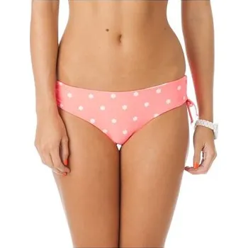 Dámské plavky Plavky Rip Curl WHEELS TIE SIDE Coral velikost S