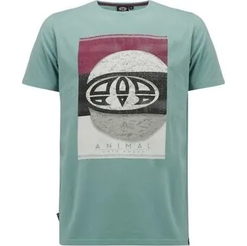 Pánské tričko Tričko Animal LOOKOUT Light Aqua Blue velikost XL