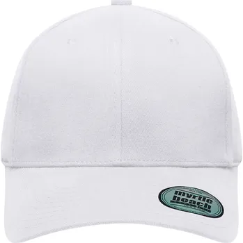Kšiltovka Daiber - čepice Kšiltovka 6 Panel Elastic Fit Baseball Cap MB6206 Barva: Bílá, Velikost: L/XL