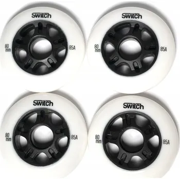 Kolečko k in-line bruslím Kolečka Switch Boards pro kolečkové brusle 80 mm 85A 4 ks