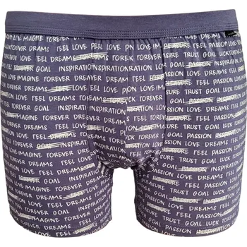 Boxerky Andrie PS 5908 modrošedé pánské boxerky Barva: modrošedá, Velikost: 3XL