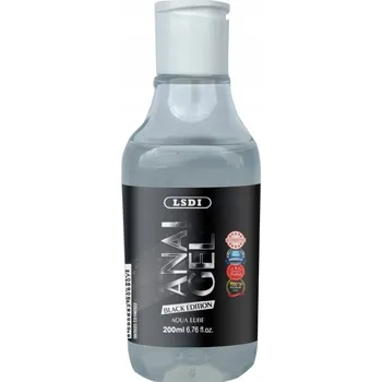 Lubrikační gel INTIMNÍ GEL - LSDI ANAL GEL BLACK 200 Ml