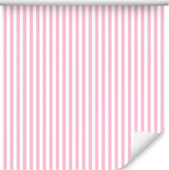 Tapeta 3D tapeta s klasickými svislými pruhy, do obývacího pokoje