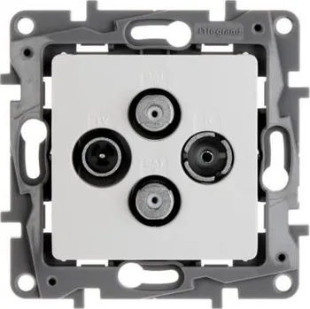 Elektrická zásuvka Anténní zásuvka nástěnná Legrand bílá