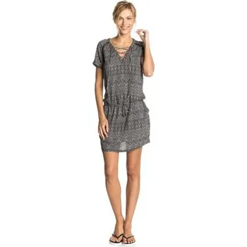 Dámské šaty šaty Rip Curl TROPIC TRIBE DRESS Black velikost XL