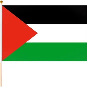 Vlajka Palestina vlajka 45x30cm (Vlajka Palestiny z polyesteru)