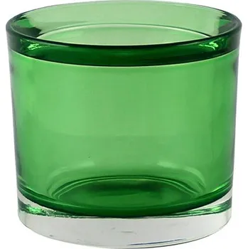 Svícen Kaheku Svícen PURA, pr. 6cm, zelená (DOPRODEJ)|Ego Dekor
