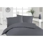 Florella Krepové povlečení Uni Garnitur Schiefer Rozměr: 70x90 + 140x200 cm - loznice21.cz