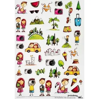 samolepka Samolepky A5: Vyrážíme na cestu