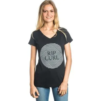 Tričko Rip Curl BEHOBIE TEE Black velikost M