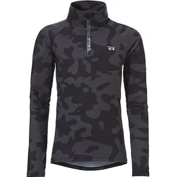 Chlapecká mikina Mikina Rehall DAGGER JR Camo Black velikost 116