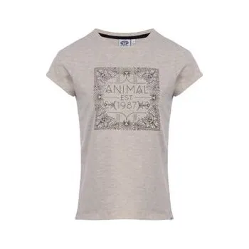 Pánské tričko Tričko Animal AKUTAN Vanilla Cream Marl velikost 06