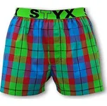 Spodní prádlo Styx SPORT Červená/Zelená/Modrá velikost L