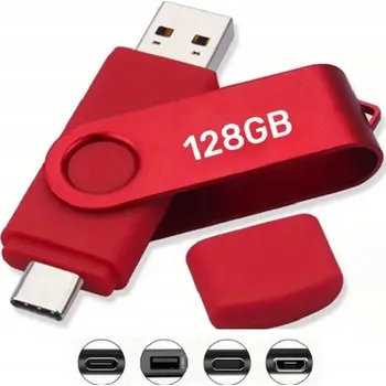 USB flash disk USB flash disc C-128GB 128 GB USB 3.1 typ C černý