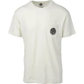 Pánská móda Tričko Rip Curl ORIGINAL WETTY SS POCKET TEE Pale Green velikost XL