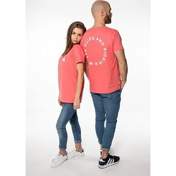 Tričko Alife and Kickin LOGOAK Coral velikost L