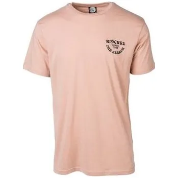 Pánské tričko Tričko Rip Curl SAN JOSE TEE Mahogany Rose velikost XL