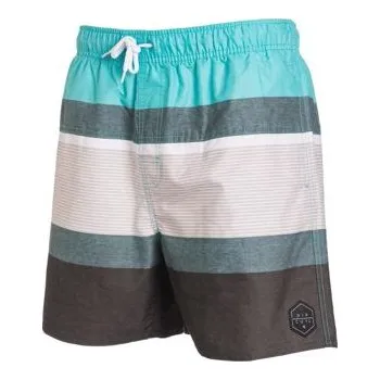 Dámské plavky Plavky Rip Curl RAPTURE STRIPE 16" VOLLEY Black/Blue velikost L