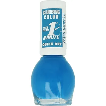 Lak na nehty Lak na nehty Miss Sporty odstíny modré 180