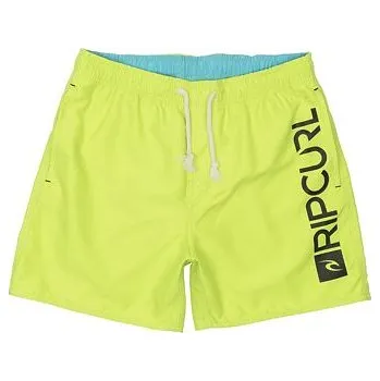 Dámské plavky Plavky Rip Curl AGGROBRASH 16" VOLLEY Lime velikost S