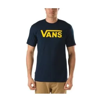 Tričko Vans CLASSIC Navy/Gold velikost L