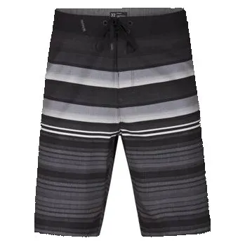 Pánské kraťasy Plavky Hurley PHANTOM BLACKBALL ORANGE STREET Black velikost 32