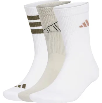 Pánské ponožky Ponožky ADIDAS LOGO PACK 3PP JD5830 – Bílá 34-36