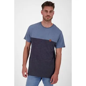 Dámské tričko Tričko Alife and Kickin BENAK Z Marine Melange velikost M