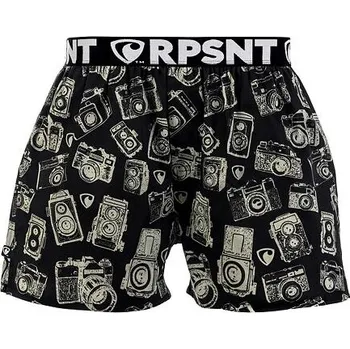 Pánské spodní prádlo Spodní prádlo Represent EXCLUSIVE MIKE VINTAGE PAPARAZZI Black velikost M