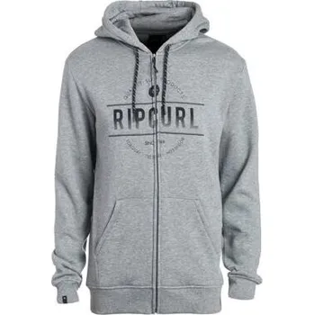 Dámská móda Mikina Rip Curl ROUNDED RIP ZT HOOD Beton Marle velikost M