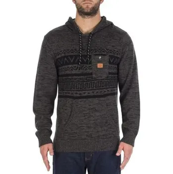 Pánská mikina Svetr Rip Curl NATIVE HOODED SWEATER Dark Marle velikost XL