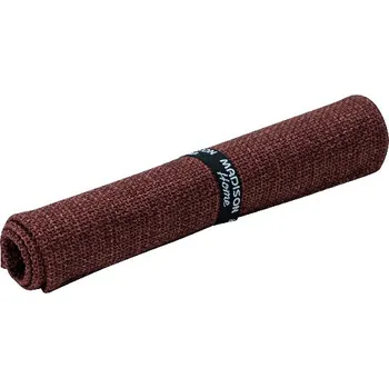 ubrus Běhoun na stůl NOLA 140x50cm, 100% PES, Bordeaux|Madison