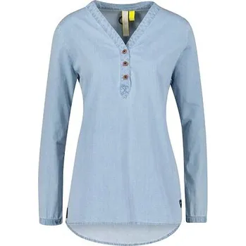 Dámské tričko Košile Alife and Kickin EMMIAK Light Denim velikost L