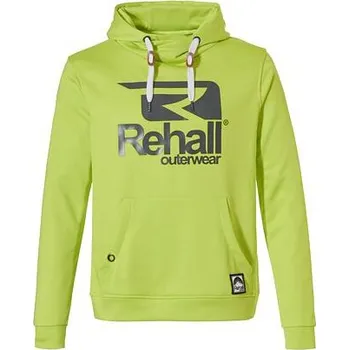 Pánská mikina Mikina Rehall EDDY Lime Green velikost XL