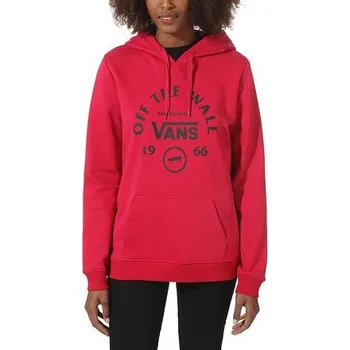 Pánská mikina Mikina Vans ATTENDANCE HOODIE Cerise velikost L