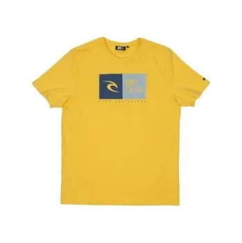 Pánské oblečení Tričko Rip Curl RIPAWATU TEE Daffodil velikost S