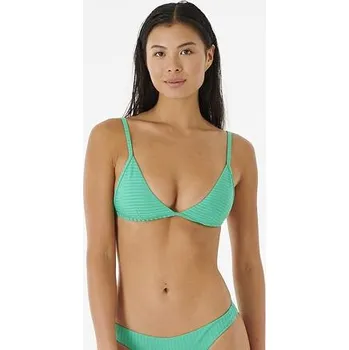 Dámské plavky Plavky Rip Curl PREMIUM SURF BANDED FIXED TRI Green velikost M